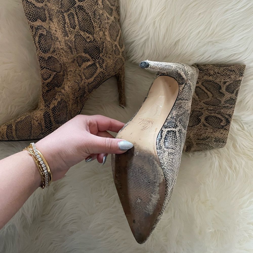 Snake print booties - Picture 4 of 4